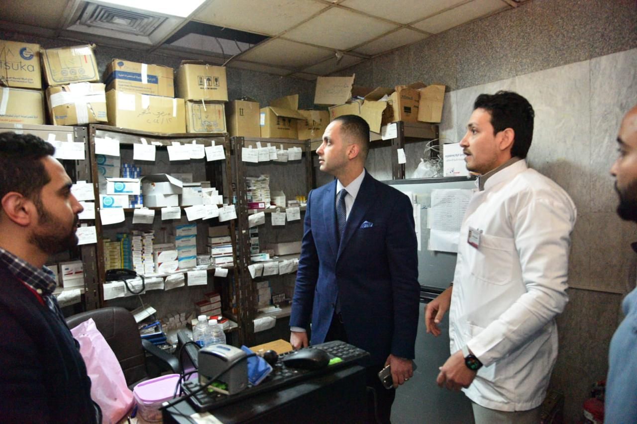 نائب وزير الصحة يوجه بتحسين مستوى النظافة بمستشفى العجمى التخصصى بعد تفقدها