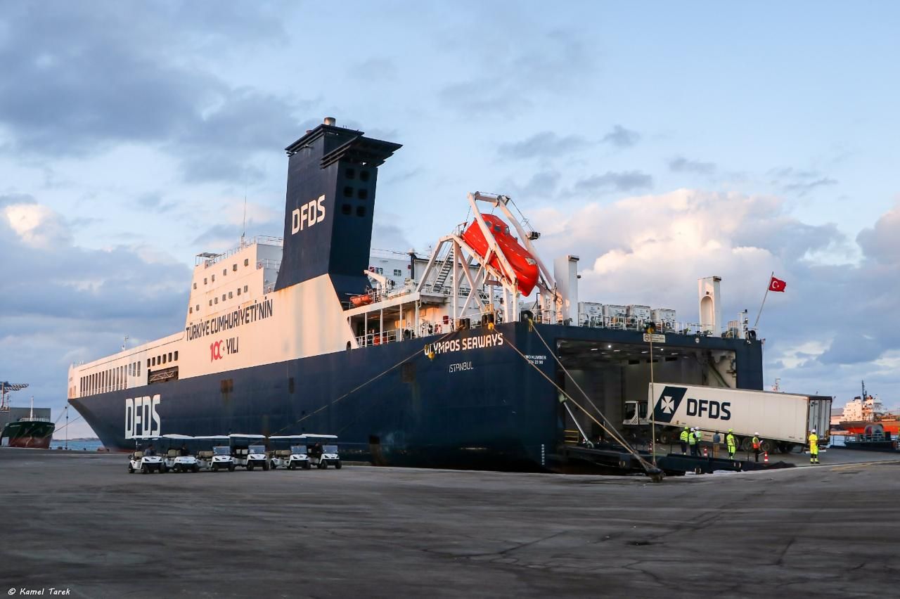 كل ما تريد معرفته عن خط الرورو بين مينائى دمياط وتريستا الإيطالي