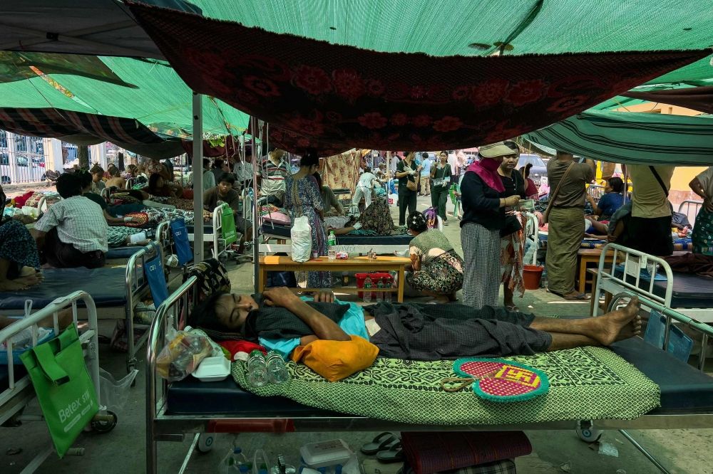 ارتفاع عدد قتلى زلزال ميانمار المدمر إلى أكثر من 1700 شخص