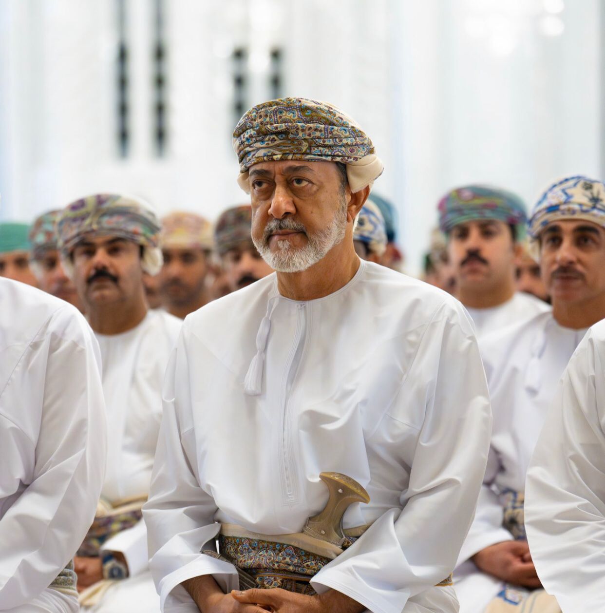 أول صلاة عيد بالجامع الأكبر بعُمان منذ افتتاح السلطان قابوس له فى 2001.. صور