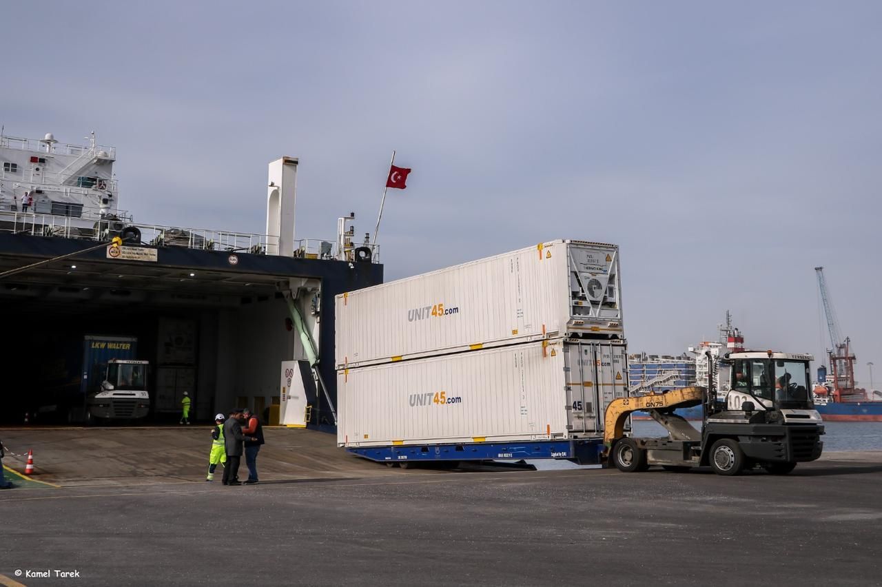 كل ما تريد معرفته عن خط الرورو بين مينائى دمياط وتريستا الإيطالي