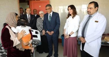 محافظ الجيزة يطمئن على انتظام العمل بمستشفى إمبابة العام