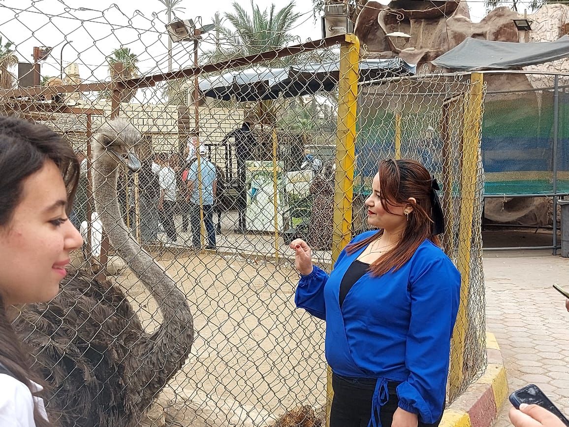 إقبال واسع على حديقة الحيوان بالحديقة الدولية فى ثانى أيام عيد الفطر.. صور
