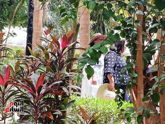 مصريون وأجانب.. تكدس جماهيرى داخل الحديقة النباتية النادرة بأسوان.. صور