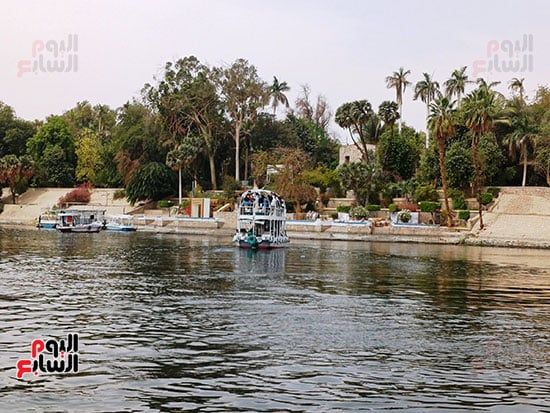 مصريون وأجانب.. تكدس جماهيرى داخل الحديقة النباتية النادرة بأسوان.. صور