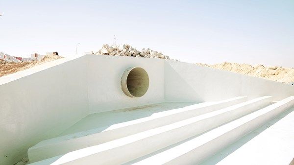 236 غرفة تجميع وامتصاص لتصريف مياه الأمطار