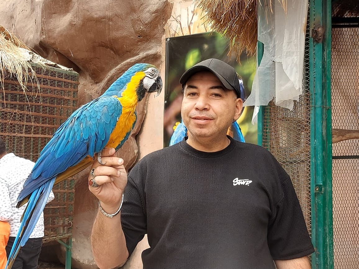 إقبال واسع على حديقة الحيوان بالحديقة الدولية فى ثانى أيام عيد الفطر.. صور