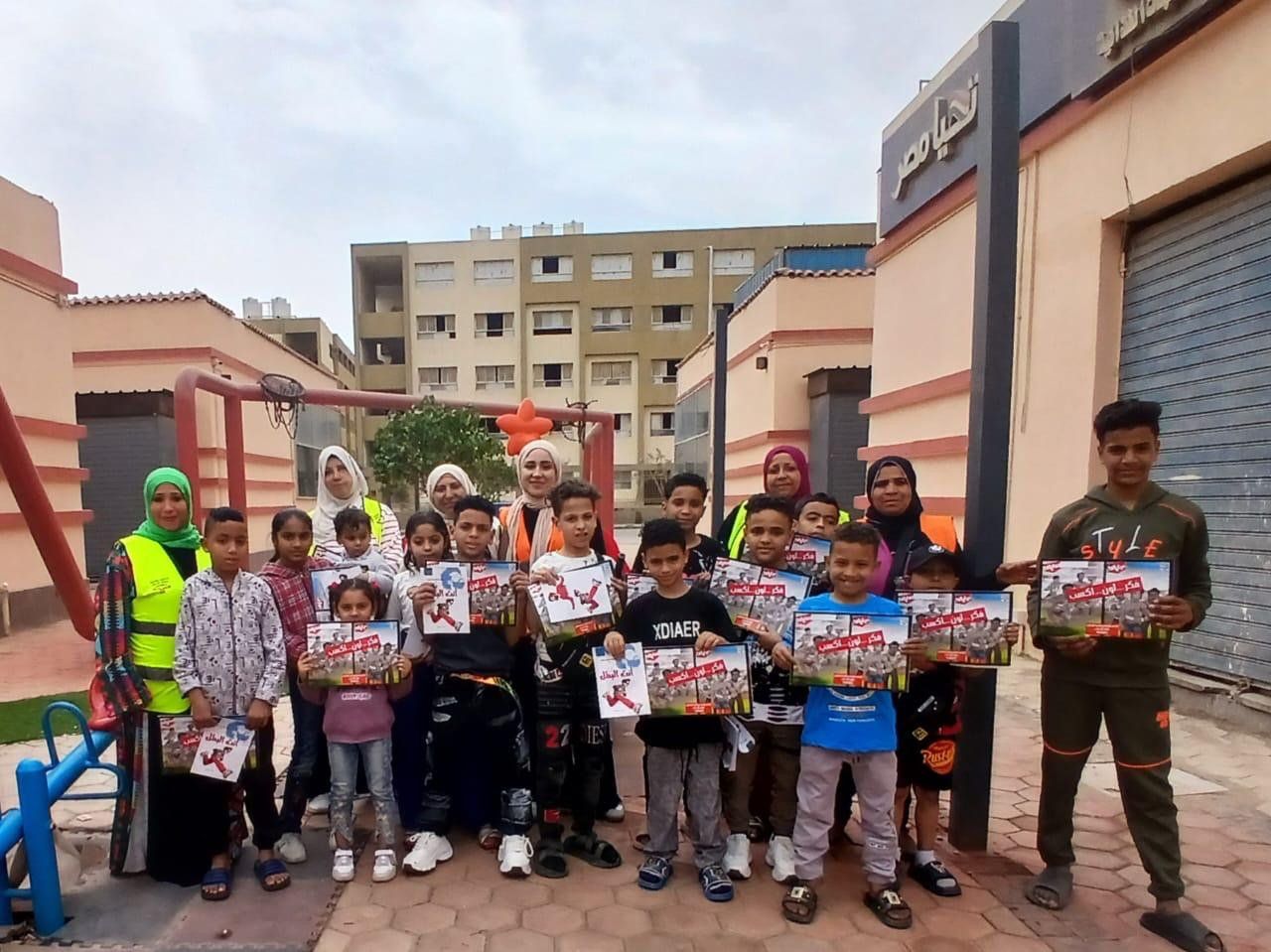 أنشطة صندوق مكافحة الإدمان داخل المناطق المطورة والحدائق العامة