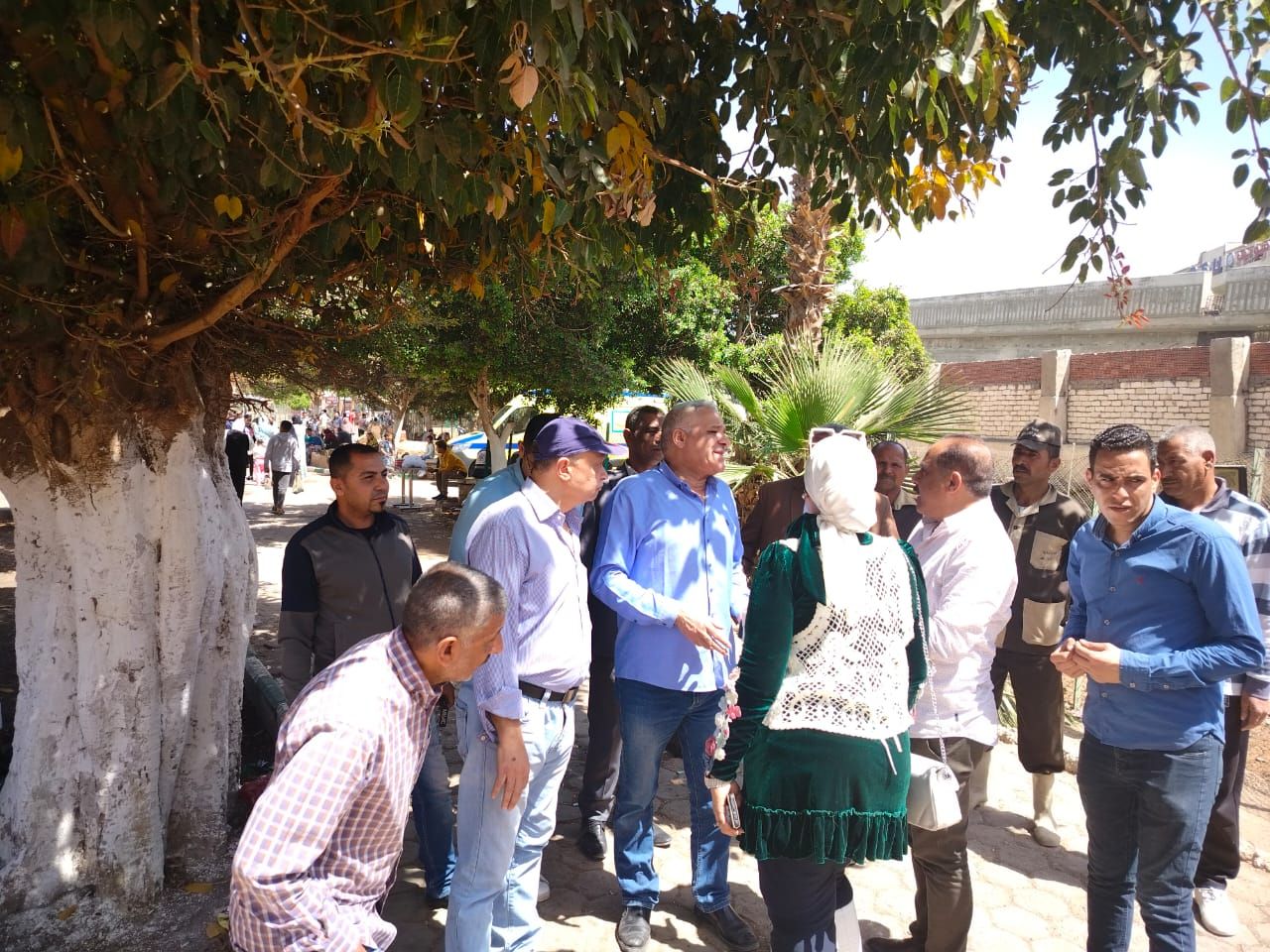 في ثالث أيام العيد.. جولة لرئيس الخدمات البيطرية بحديقة الحيوان ببني سويف