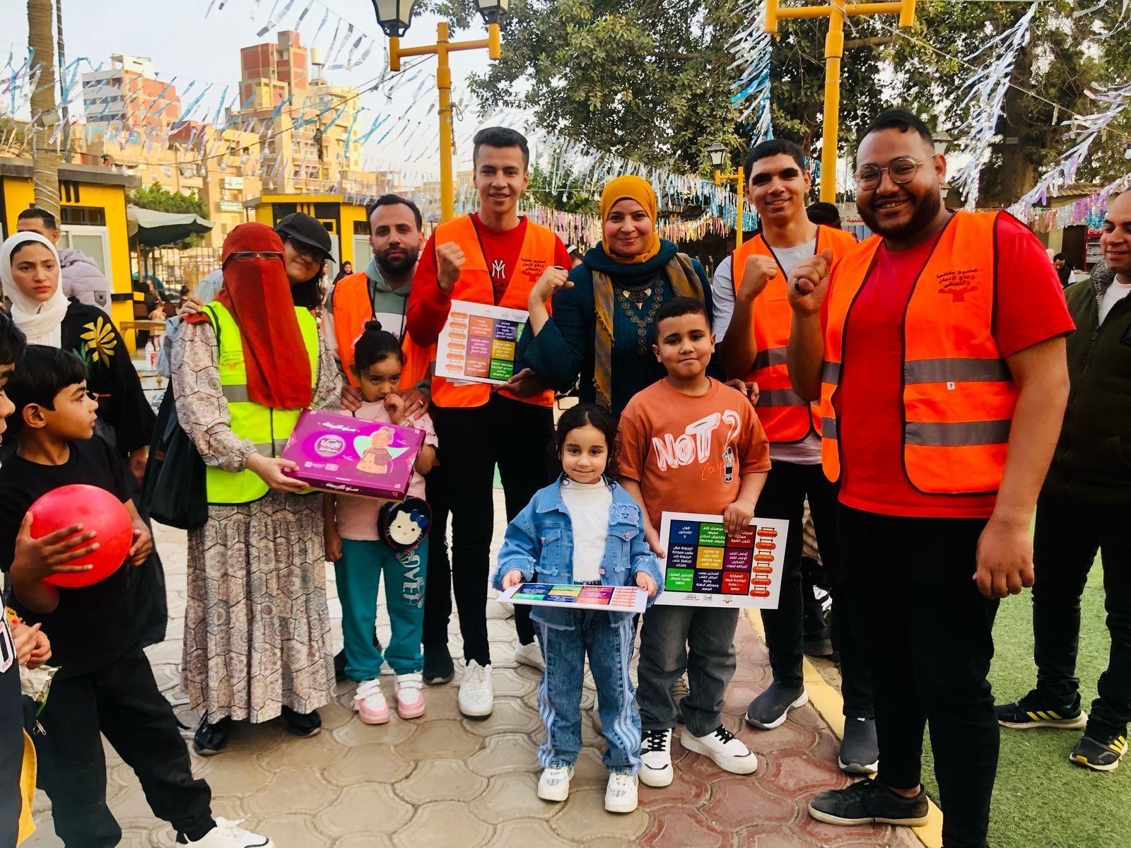 أنشطة صندوق مكافحة الإدمان داخل المناطق المطورة والحدائق العامة