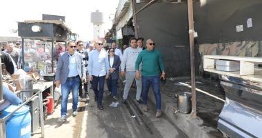 محافظة القاهرة تنقل الباعة الجائلين بمحيط موقف السلام الجديد