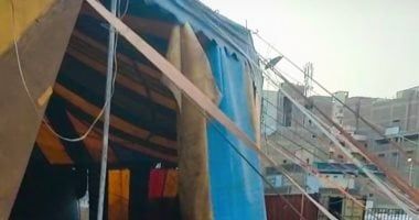 إزالة سيرك طنطا بعد واقعة تعدى نمر على عامل في الغربية