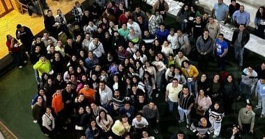 كنيسة العذراء مريم بجاردن سيتى تنظم لقاءً شهريا للشباب بعنوان "قلبى ودقاته"