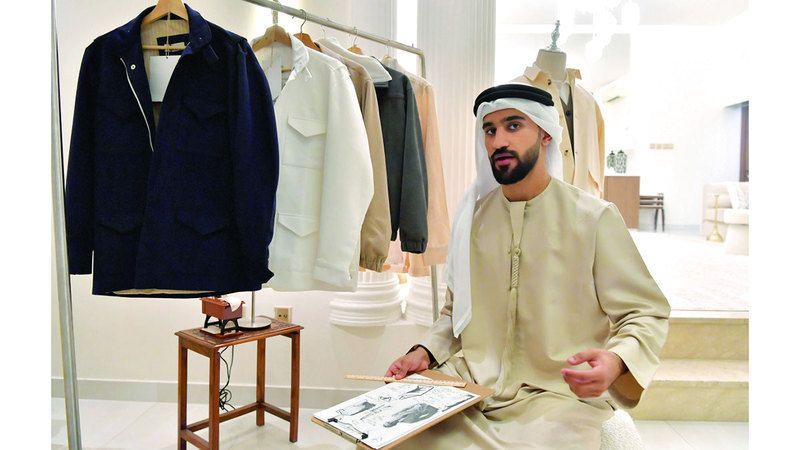 الامارات | خالد العبيدلي: تصاميمي تجمع بين التراث والتفاصيل المعاصرة