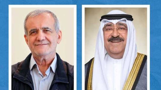 الخليج اليوم .. أمير الكويت والرئيس الإيراني يبحثان التطورات الإقليمية