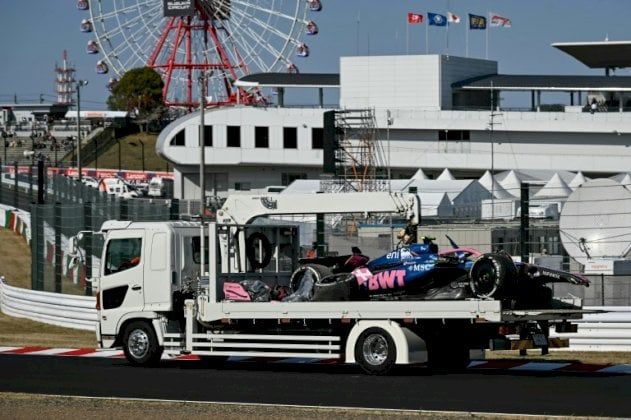 جائزة اليابان الكبرى: ماكلارين الأسرع في تجارب حرة توقفت 4 مرات