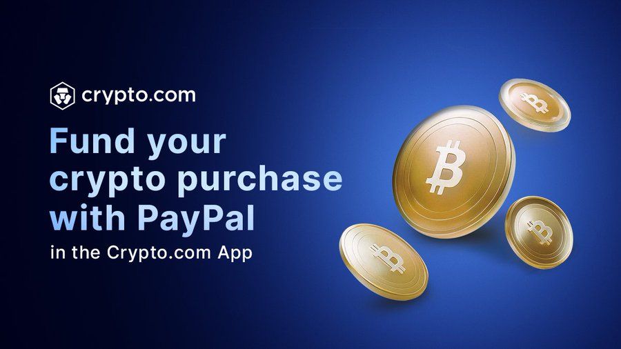 منصة “Crypto.com” تُتيح الدفع بـ “بايبال” لشراء العملات الرقمية في المنطقة الأوروبية