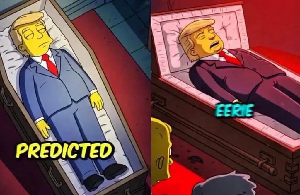 مشهد "وفاة ترامب" في مسلسل "عائلة سيمبسون" يُثير ضجة