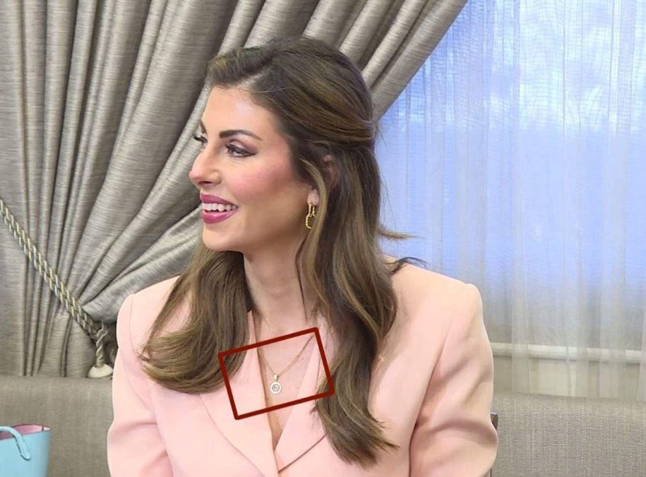 بقلادة نجمة داود اليهودية.. مبعوثة ترامب تلتقى رئيس لبنان فى بيروت "صورة"