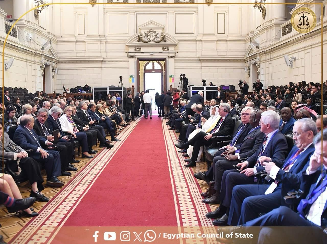 مجلس الدولة يشارك في مؤتمر الرابطة الدولية للسلطات الإدارية العليا (IASAJ)