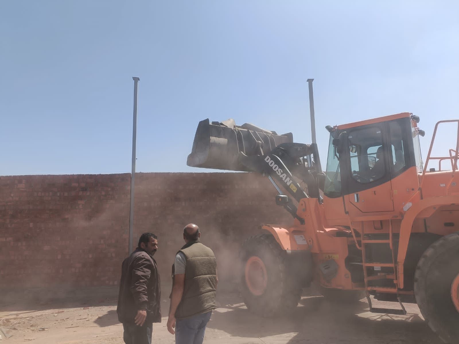 محافظة الجيزة تمنع 62 مخالفة بناء على أملاك الدولة والأرض الزراعية فى العيد