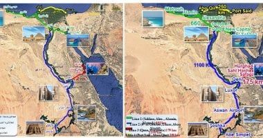 معلومات عن الخط الأخضر.. تفاصيل مشروع القطار الكهربائى العين السخنة - مطروح