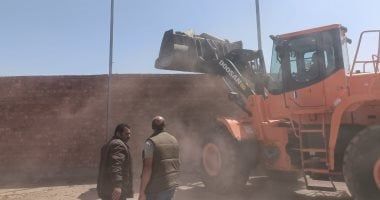 محافظة الجيزة تمنع 62 مخالفة بناء على أملاك الدولة والأرض الزراعية فى العيد