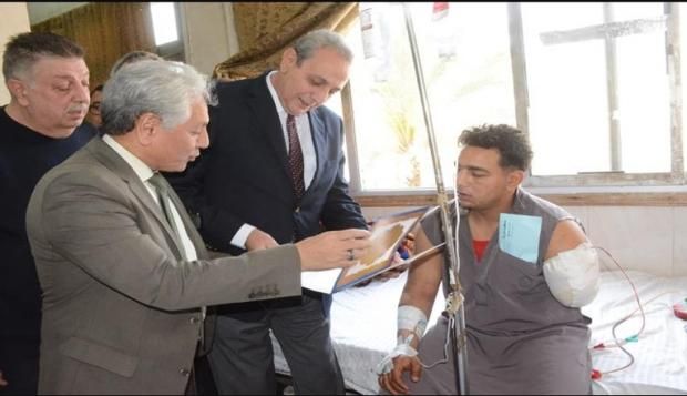 سبب بتر ذراع ضحية هجوم النمر في طنطا.. طبيب يكشف التفاصيل