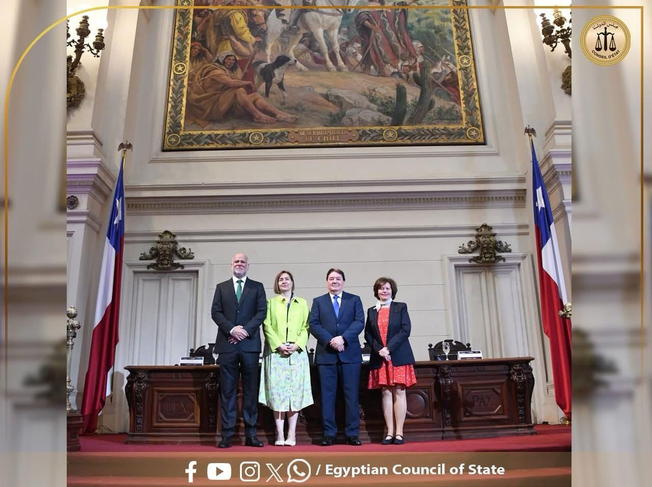 مجلس الدولة يشارك في مؤتمر الرابطة الدولية للسلطات الإدارية العليا (IASAJ)