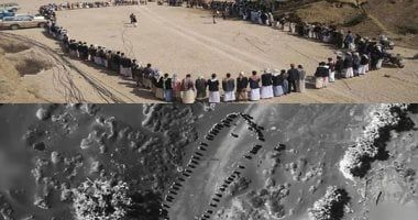 إعلام حوثي بعد نشر ترامب فيديو لقصف تجمع فى اليمن: عزل يحتفلوا بعيد الفطر