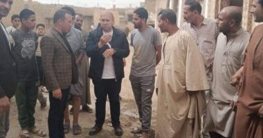 نائب محافظ الجيزة يتفقد مستوى النظافة والخدمات المقدمة للمواطنين بقرية البرمبل