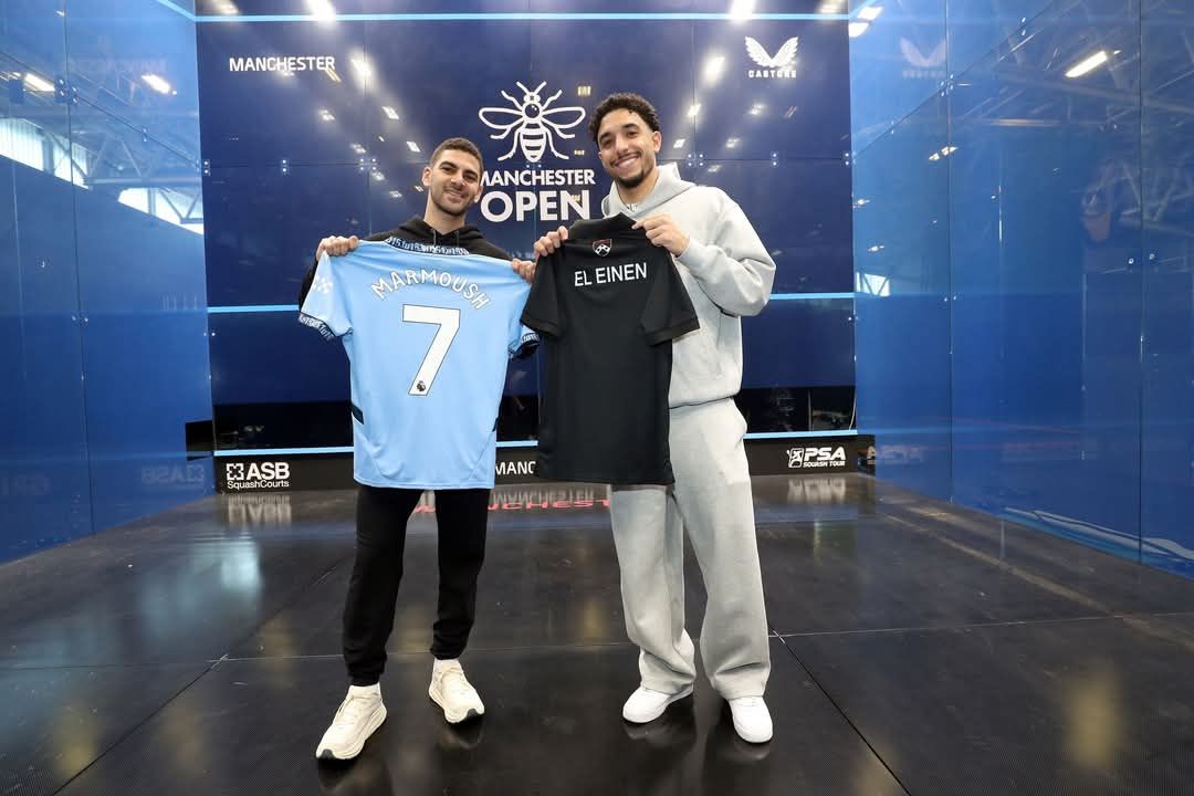 مرموش: صلاح محترف عظيم وأسعى لكتابة قصتى وتعلمت من الاسكواش عدم الاستسلام