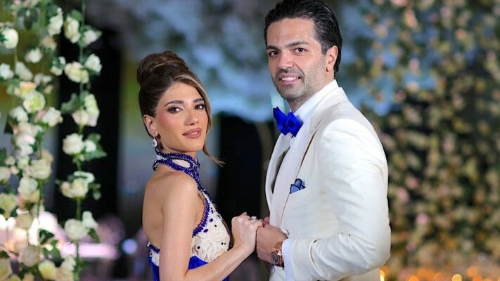 نارين بيوتي تحتفل بعقد قرانها على خطيبها بعد اعتناقه الإسلام (صور)