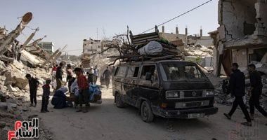 شهيدان ومصابون فى قصف الاحتلال الإسرائيلى لبلدة جباليا شمال قطاع غزة