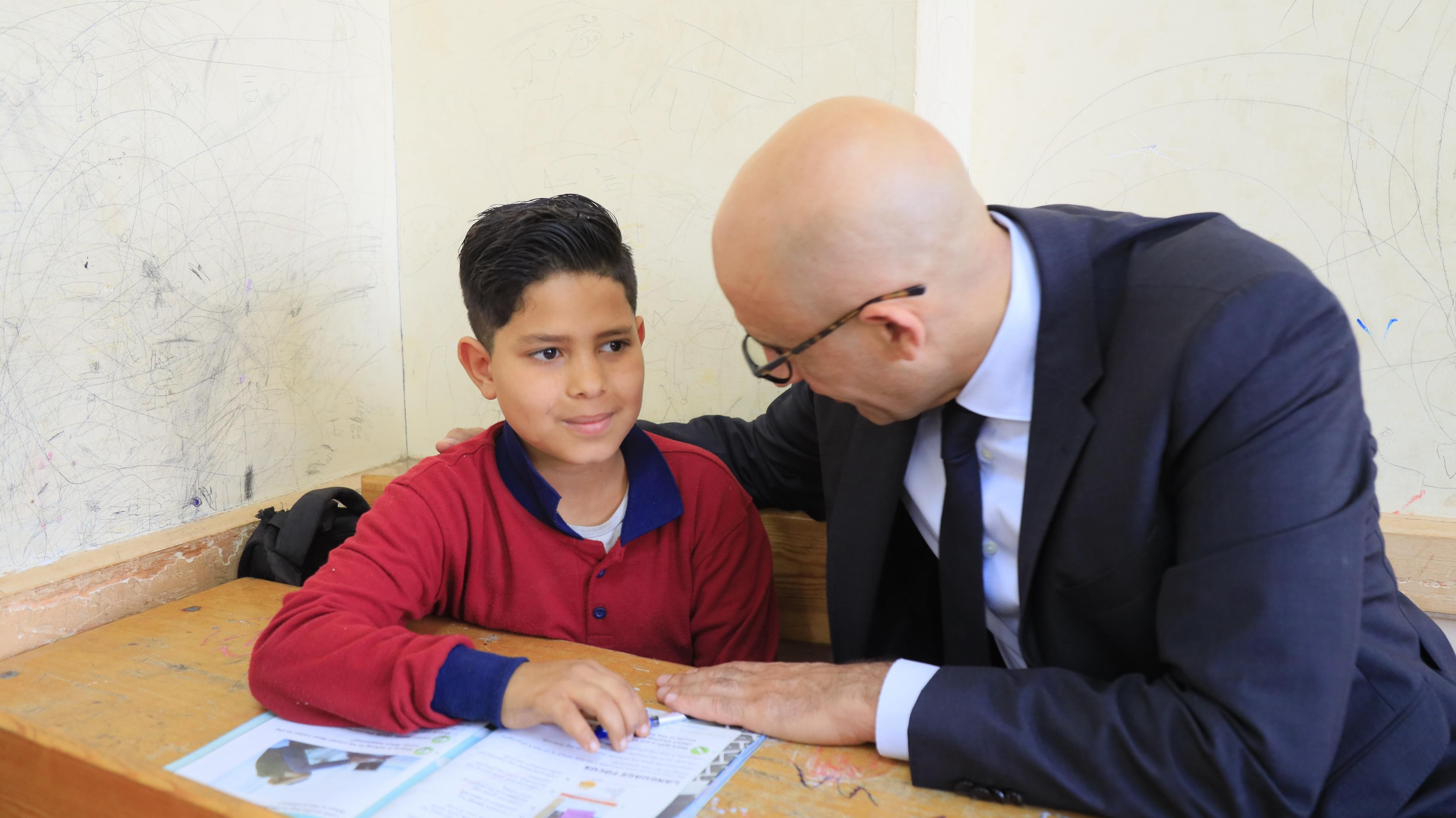 وزير التعليم يتفقد 7 مدارس بـ3 محافظات ويشدد على رصد غياب وحضور الطلاب.. صور