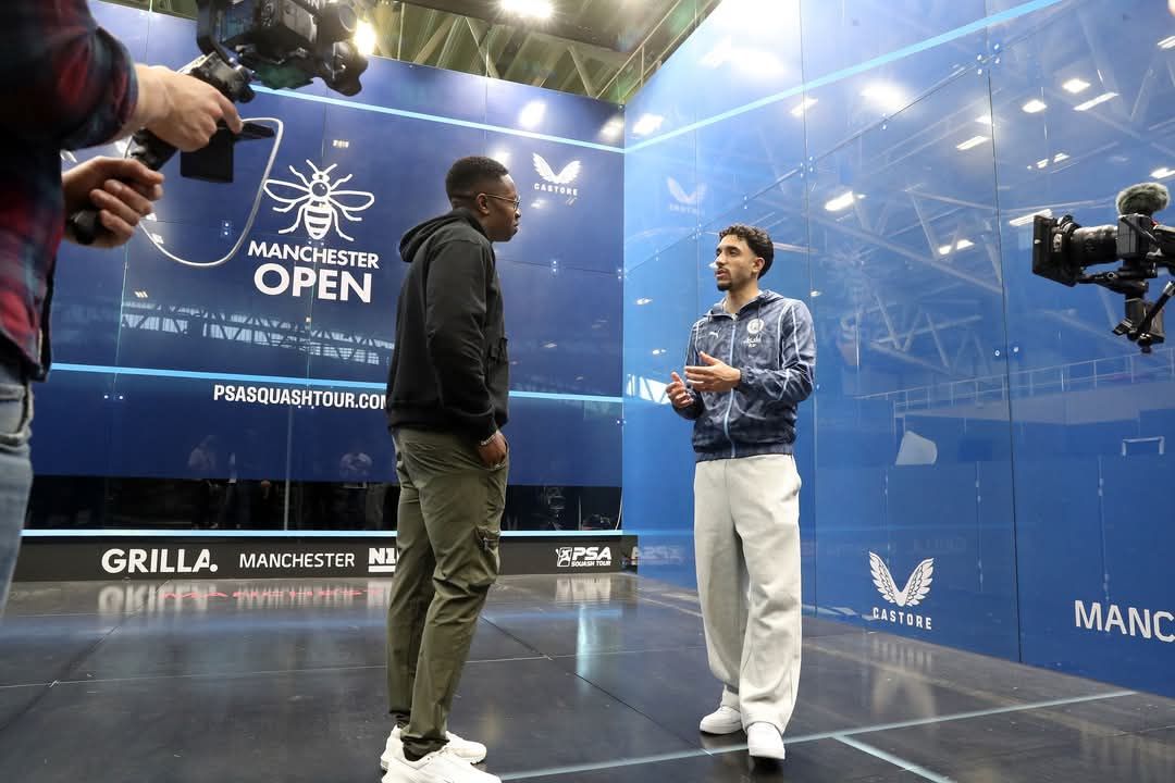 مرموش: صلاح محترف عظيم وأسعى لكتابة قصتى وتعلمت من الاسكواش عدم الاستسلام