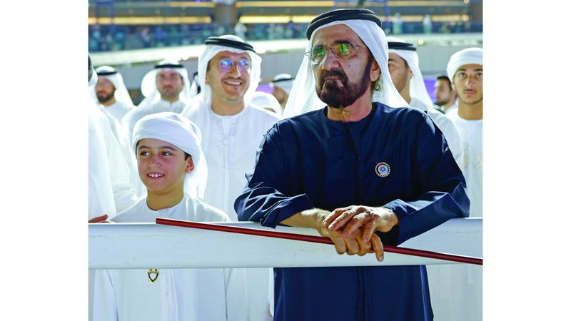 الامارات | محمد بن راشد يشهد أمسية «كأس دبي العالمي» الـ 29