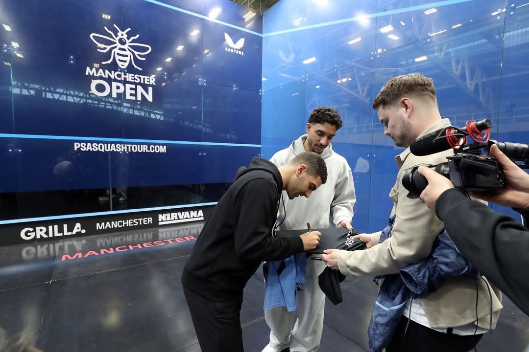 مرموش: صلاح محترف عظيم وأسعى لكتابة قصتى وتعلمت من الاسكواش عدم الاستسلام