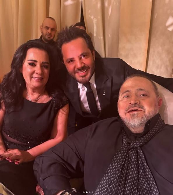 لقطات من حفل زفاف حاتم نجل جورج وسوف.. راغب علامة يغنى مع سلطان الطرب