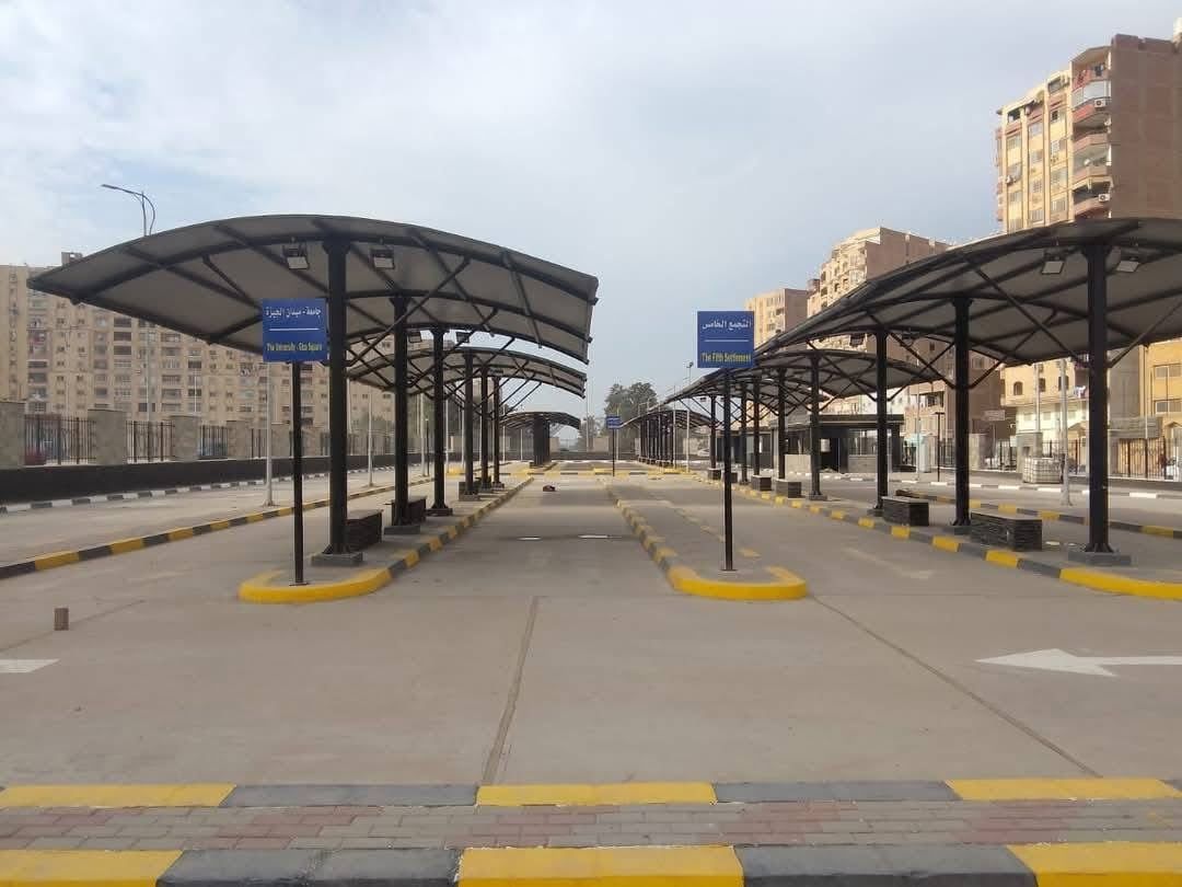 يخدم 10 خطوط.. إنشاء موقف سرفيس حضارى جديد فى المريوطية بالجيزة