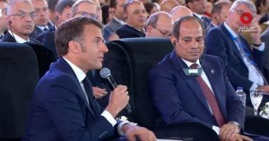 ماكرون: من المهم الاستثمار فى مصر لأنها بلد مستقر.. ويمكننا أن نصنع الرخاء معا