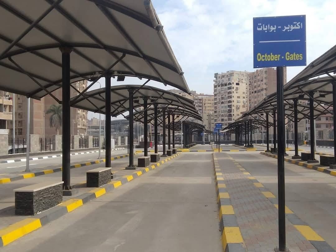 يخدم 10 خطوط.. إنشاء موقف سرفيس حضارى جديد فى المريوطية بالجيزة