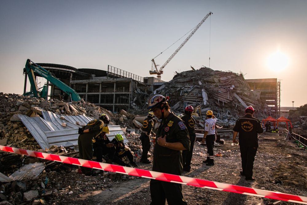الأمطار تعرقل جهود التعافي من زلزال ميانمار..  وحصيلة الضحايا تتخطى 3500