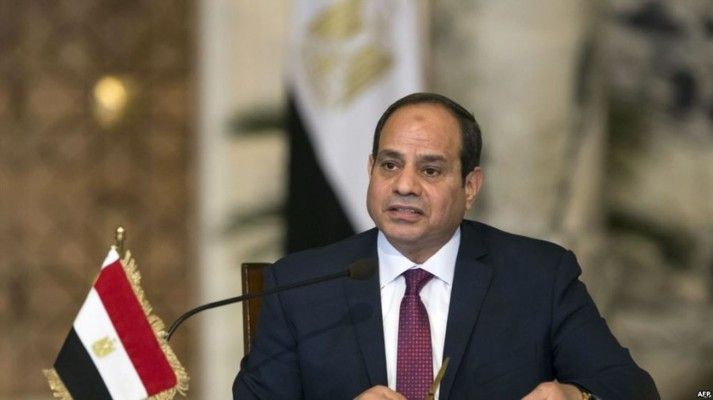 السيسي في مؤتمر صحافي مع ماكرون: لضرورة إنهاء الاحتلال الإسرائيلي للأراضي السورية والعودة لوقف اطلاق النار بغزة