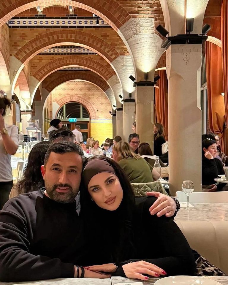 حيث يوجد الحب توجد الحياة.. صورة جديدة لـ درة بصحبة زوجها