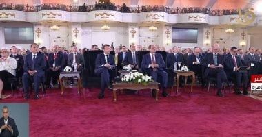 الرئيسان السيسى وماكرون يشاهدان فيلما تسجيليا عن علاقات مصر وفرنسا