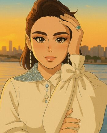 فنانات العرب في عالم الأنمي.. هكذا بدونَ بأسلوب استديو غيبلي!