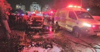 ذعر ودمار في الطرق والسيارات.. إصابة إسرائيليين بعد قصف عسقلان المحتلة