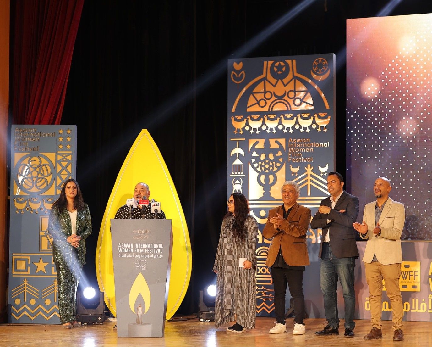 أم كلثوم تُزيِّن بوستر الدورة الـ9 من مهرجان أسوان لأفلام المرأة