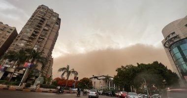 رمال مثارة وأتربة بهذه المناطق الآن وتحذير مهم لقائدى المركبات ومرضى الحساسية